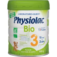 Physiolac Bio Lait 3éme Age 800g à  JOUÉ-LÈS-TOURS