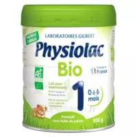 Physiolac Bio 1 Lait En Poudre B/800g à  JOUÉ-LÈS-TOURS