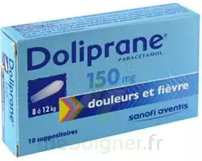 Doliprane 150 Mg Suppositoires 2plq/5 (10) à  JOUÉ-LÈS-TOURS