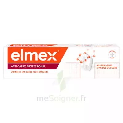 Elmex Anti-caries Professional Dentifrice T/75ml à  JOUÉ-LÈS-TOURS